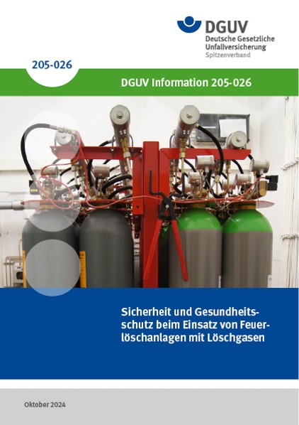 Sicherheit und Gesundheitsschutz beim Einsatz von Feuerlöschanlagen mit Löschgasen