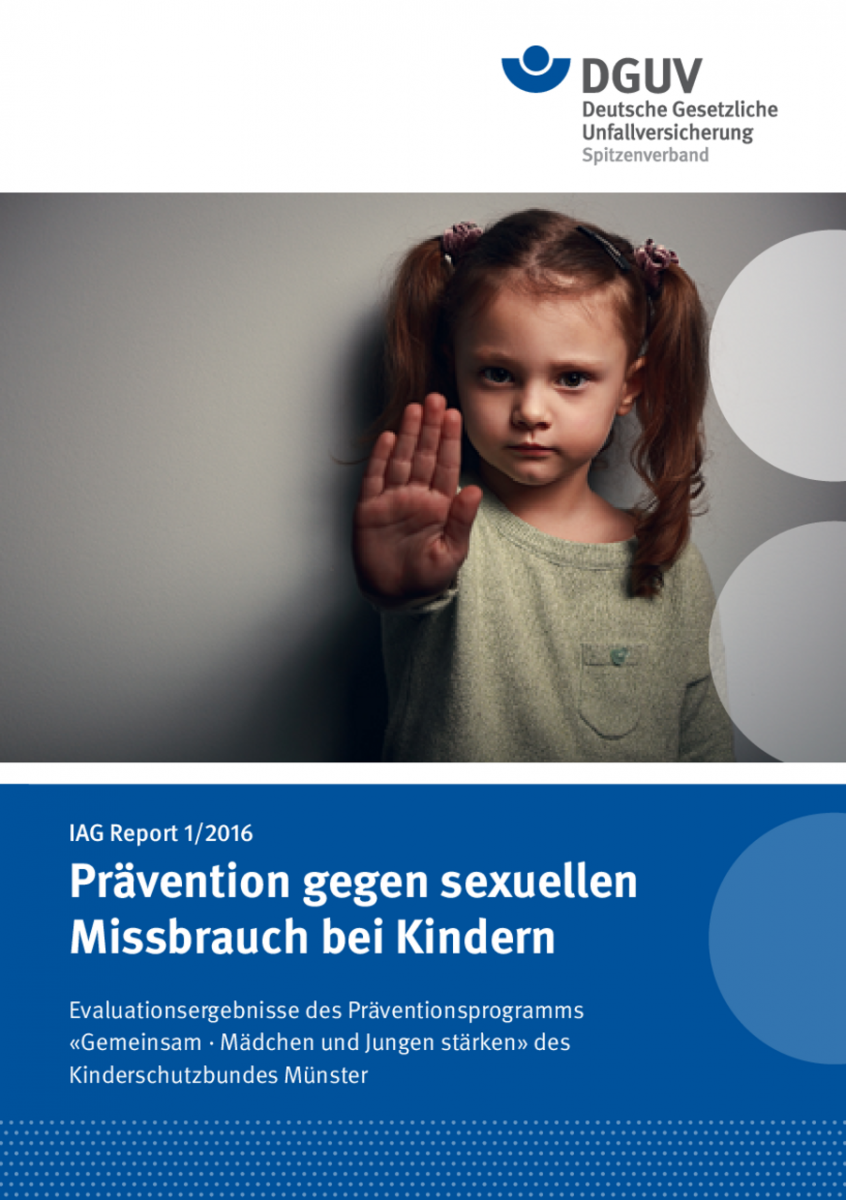 Iag Report 1 2016 Prävention Gegen Sexuellen Missbrauch Bei Kindern