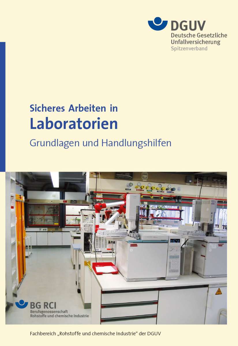 Sicheres Arbeiten In Laboratorien | DGUV Informationen | Regelwerk ...