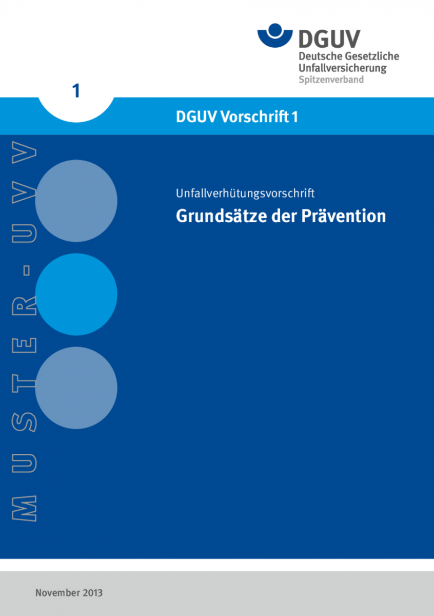 Grundsätze der Prävention | DGUV Publikationen