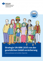 Strategie UN-BRK 2035 von der gesetzlichen Unfall-versicherung – Text in Leichter Sprache