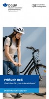 Prüf dein Rad - Checkliste für "Das sichere Fahrrad"