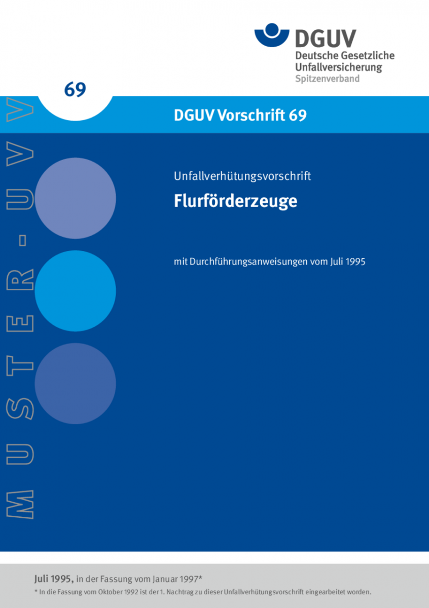 Flurförderzeuge | DGUV Publikationen
