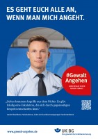 Plakat (DIN A3) #GewaltAngehen „Niewöhner“