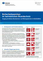 FBFHB-007: Sicherheitszeichen im betrieblichen Brandschutz - Umgang mit älteren Brandschutz- und Rettungszeichen in Arbeitsstätten