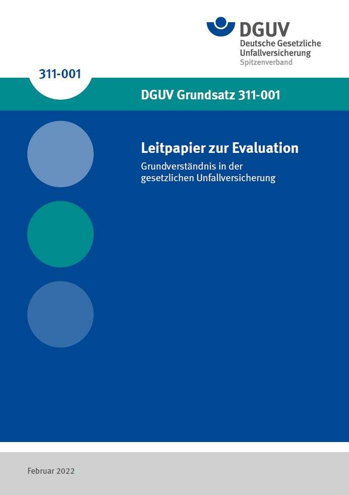 DGUV Grundsatz 311-001 "Leitpapier Zur Evaluation: Grundverständnis In ...