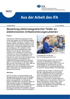 Bewertung elektromagnetischer Felder an elektronischen Artikelsicherungssystemen (Aus der Arbeit des IFA Nr. 0433)
