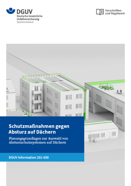 Schutzmaßnahmen gegen Absturz auf Dächern