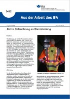 Aktive Beleuchtung an Warnkleidung (Aus der Arbeit des IFA 0412)