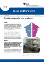 Model workplaces for older employees (Focus on IAG´s work 3016)