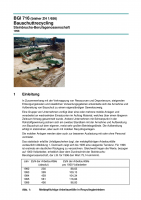 Bauschuttrecycling - Sicherheit und Gesundheitsschutz