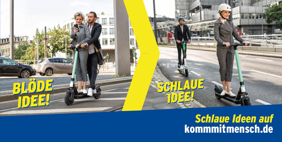 Kommmitmensch Flyer Verkehr | DGUV Publikationen