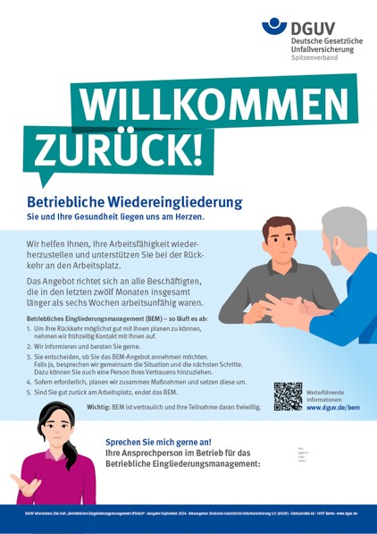 Betriebliches Eingliederungsmanagement (Plakat)