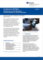 FBHM-074: Bearbeitung von CFK-Materialien - Orientierungshilfe für Schutzmaßnahmen