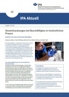 IPA Aktuell 13: Hauterkrankungen bei Beschäftigten in tierärztlichen Praxen