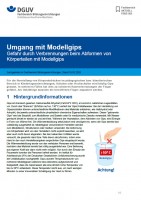 FBBE-009: Umgang mit Modellgips - Gefahr durch Verbrennungen beim Abformen von Körperteilen mit Modellgips