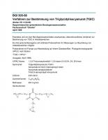 Verfahren zur Bestimmung von Triglycidylisocyanurat (TGIC)