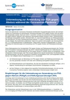 FBPSA-005 „Unterweisung zur Anwendung von PSA gegen Absturz während der Coronavirus-Pandemie“