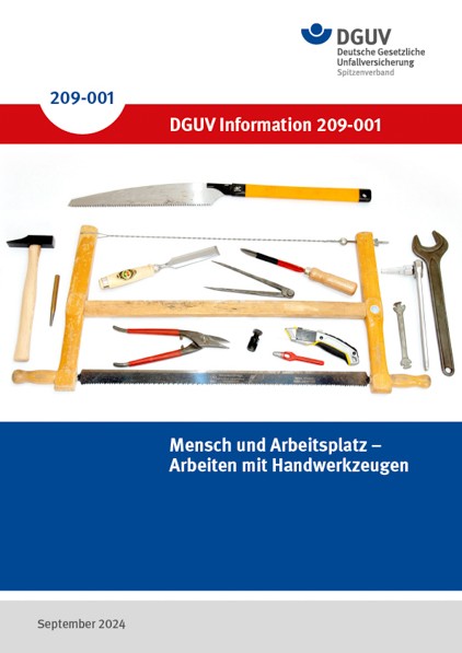 Mensch und Arbeitsplatz – Arbeiten mit Handwerkzeugen