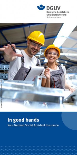 Flyer: In good hands - Your German Social Accident Insurance