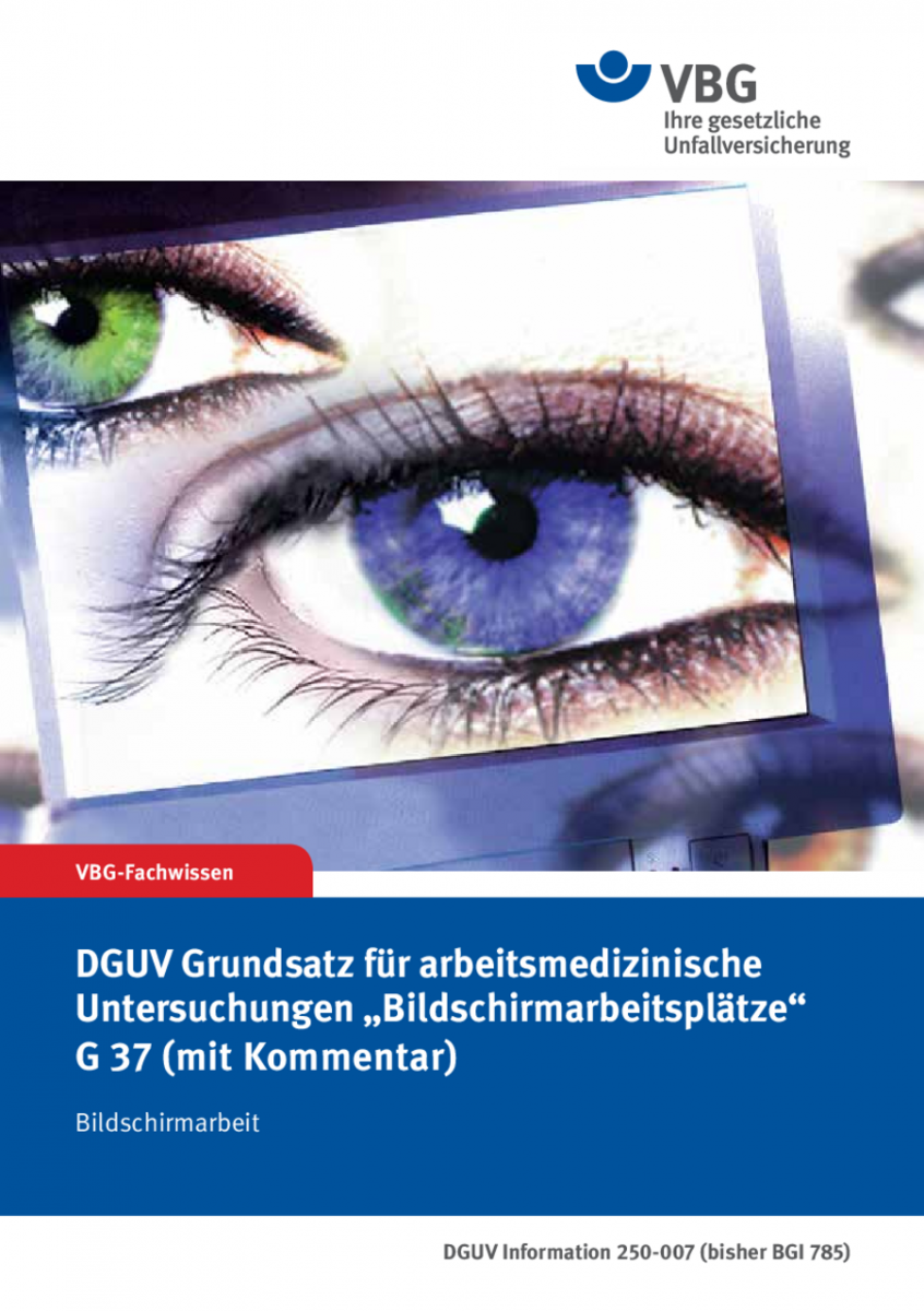 DGUV Grundsatz Für Arbeitsmedizinische Vorsorgeuntersuchungen ...