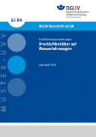 Druckluftbehälter auf Wasserfahrzeugen - Durchführungsanweisung