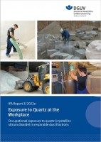 IFA Report 03/2022: Exposure to quartz at the workplace – Work-related exposure to quartz (crystalline silicon dioxide) from the respirable dust fraction