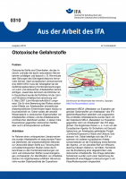 Ototoxische Gefahrstoffe. Aus der Arbeit des IFA Nr. 0310
