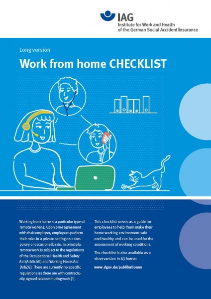Work from home CHECKLIST- long version