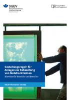 Gestaltungsregeln für Anlagen zur Behandlung von Siebdruckformen