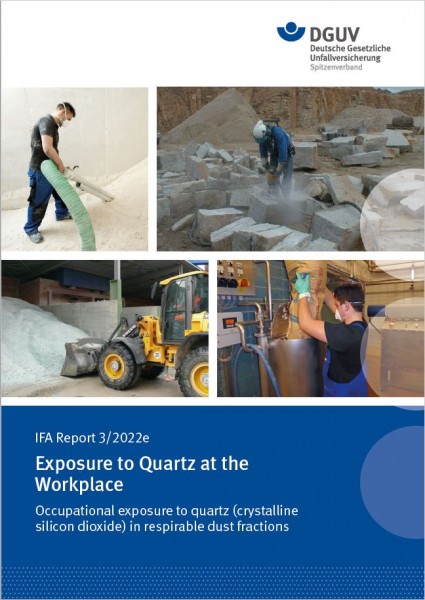 IFA Report 03/2022e: Exposure to quartz at the workplace – Work-related exposure to quartz (crystall
