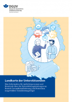 Landkarte der Unterstützenden