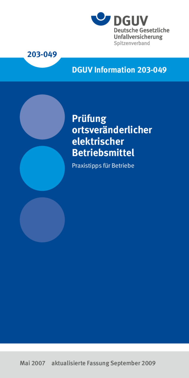 Prüfung Ortsveränderlicher Elektrischer Geräte Und Betriebsmittel Emmerich Am Rhein