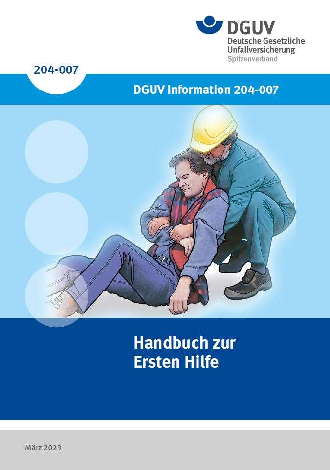 DGUV Information 204-007 „Handbuch Zur Ersten Hilfe“ | DGUV Publikationen