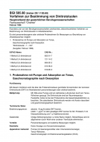 Verfahren zur Bestimmung von Dinitrotoluolen