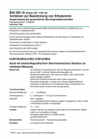 Verfahren zur Bestimmung von Ethylenimin