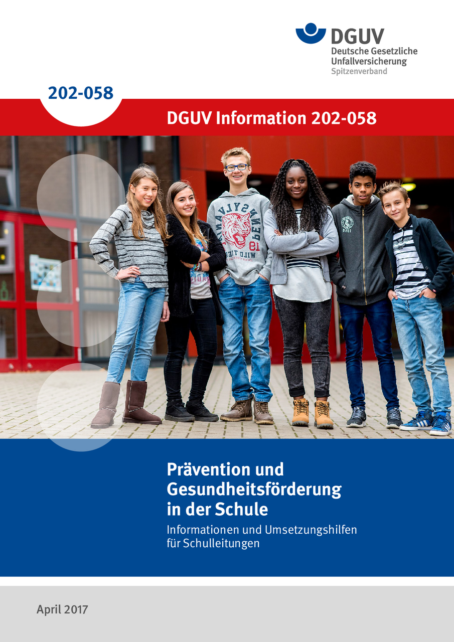 Prävention Und Gesundheitsförderung In Der Schule | DGUV Informationen ...