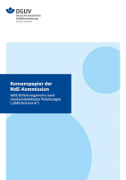 Konsenspapier der MdE-Kommission - MdE-Erfahrungswerte nach muskuloskelettalen Verletzungen („MdE-Eckwerte“)