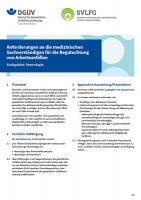 Begutachtung von Arbeitsunfällen Fachgebiet: Neurologie