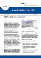OMEGA-Software Gefahrstoffe. Aus der Arbeit des IFA Nr. 0231