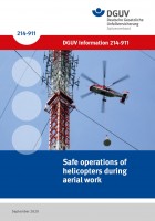 Safe operations of helicopters during aerial work