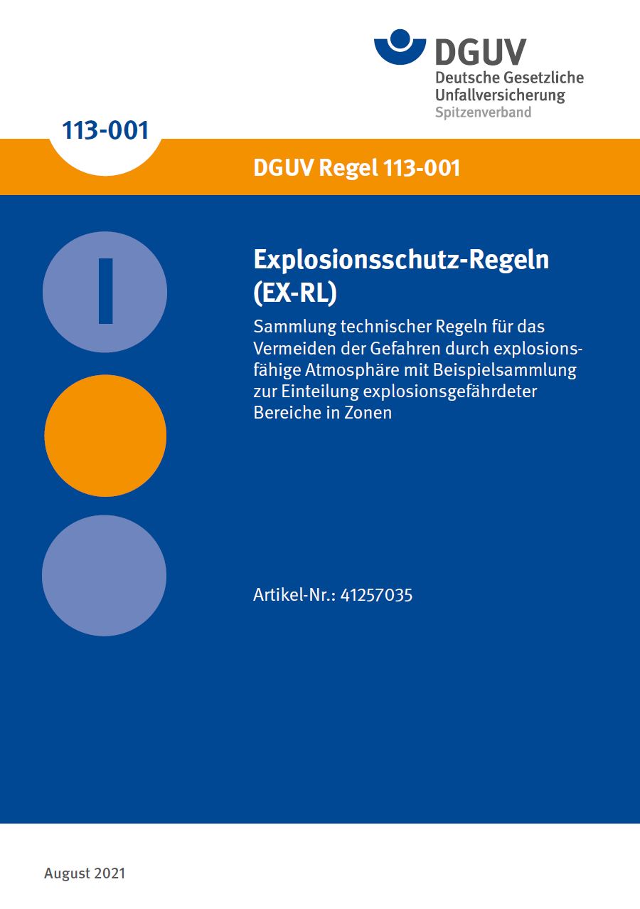 Explosionsschutz-Regeln (EX-RL) | DGUV Regeln | Regelwerk | DGUV ...