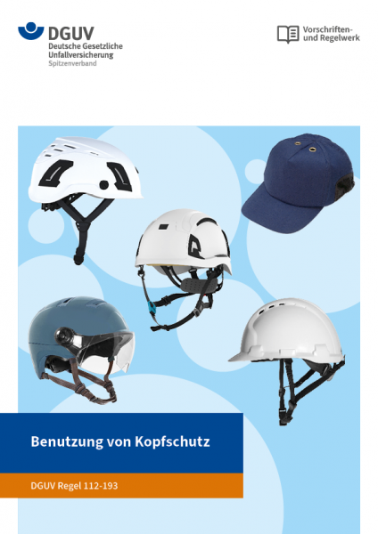 Benutzung von Kopfschutz