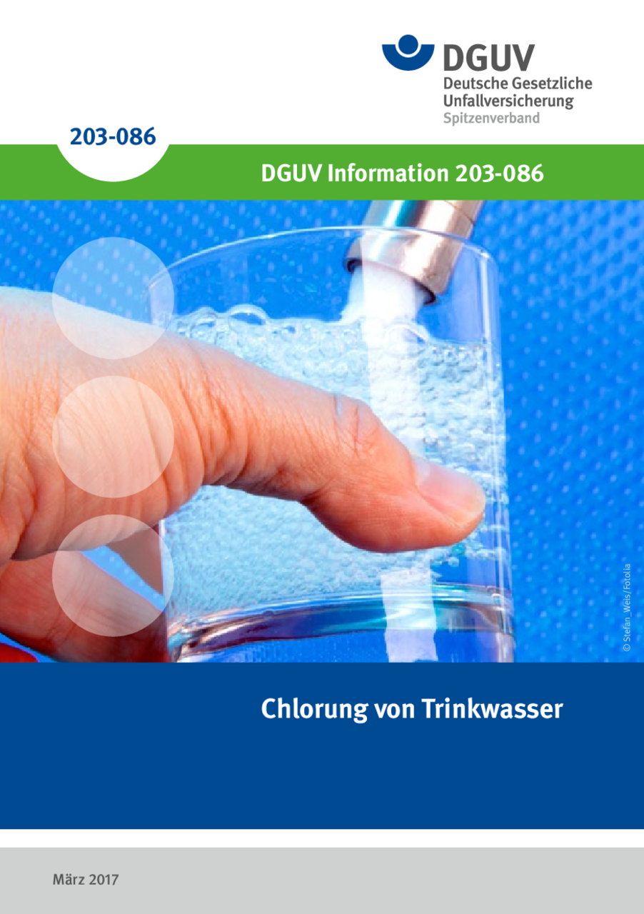 Chlorung Von Trinkwasser | DGUV Informationen | Regelwerk | DGUV ...