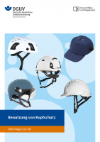 Benutzung von Kopfschutz