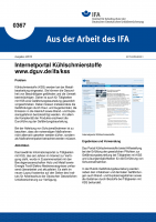 Internetportal Kühlschmierstoffe www.dguv.de/ifa/kss (Aus der Arbeit des IFA Nr. 0367)