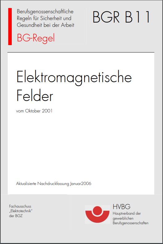 Elektromagnetische Felder | DGUV Regeln | Regelwerk | DGUV Publikationen