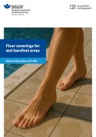 Floor coverings for foot areas