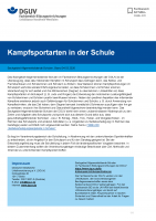 FBBE-005: Kampfsportarten in der Schule