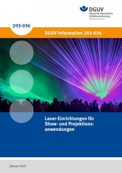 Laser-Einrichtungen für Show- oder Projektionsanwendungen